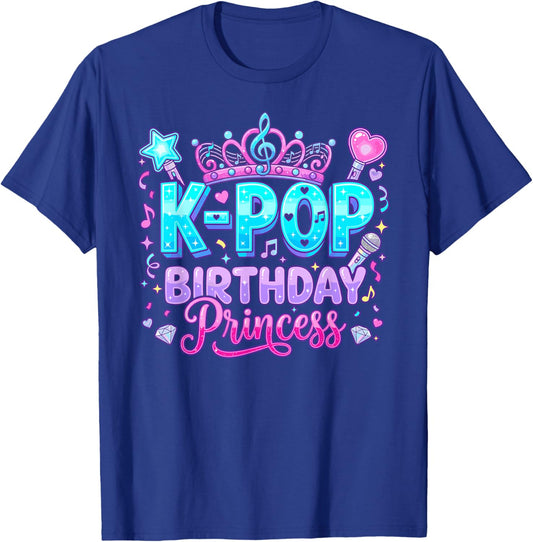 K-Pop Birthday Princess T-Shirt - T-Shirt | Royal