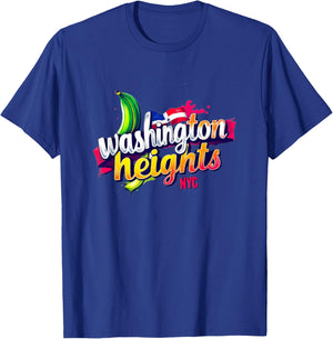 Washington Heights NYC – Dominican Pride Uptown NYC T-Shirt - T-Shirt | Royal