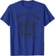 Officially Licensed Vintage Smokey Bear Logo Distressed T-Shirt - T-Shirt | Royal