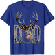 Hunting Dad Father's Day Funny Deer Hunting Lover Dad Daddy T-Shirt - T-Shirt | Royal
