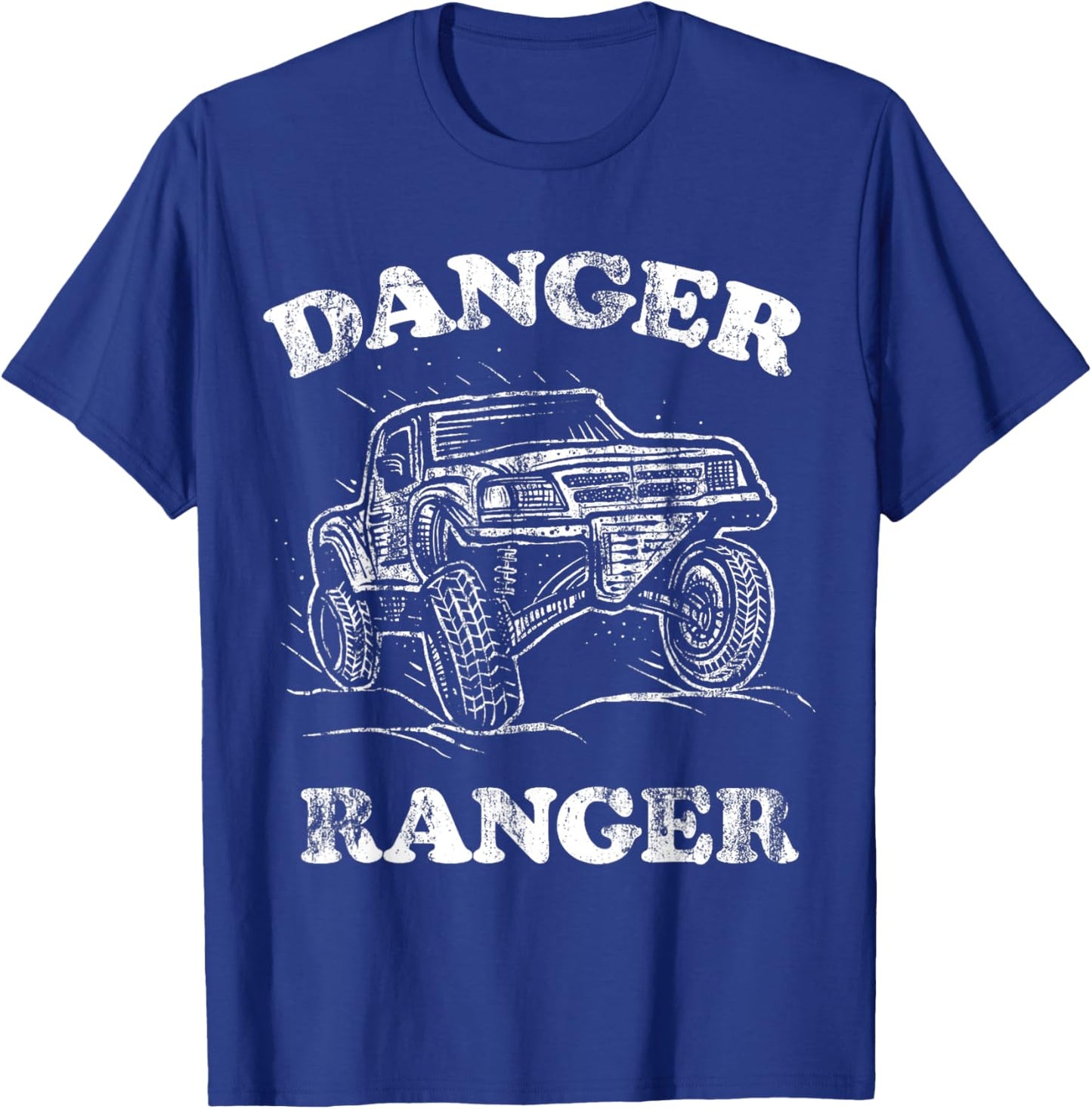 Danger Ranger Off Road Truck Desert Racing T-Shirt - T-Shirt | Royal