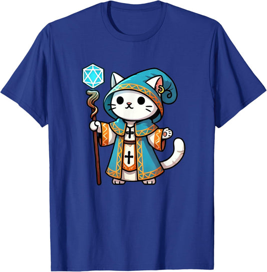 Medieval Cleric Cat T-Shirt - T-Shirt | Royal