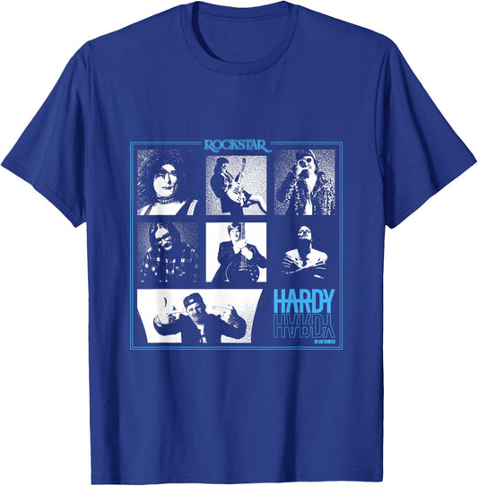 Official Hardy Rockstar Photos T-Shirt - T-Shirt | Royal