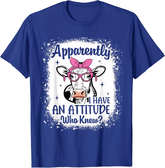Funny Heifer Cow Sarcasm Cow Print Country Cow Farm Women T-Shirt - T-Shirt | Royal