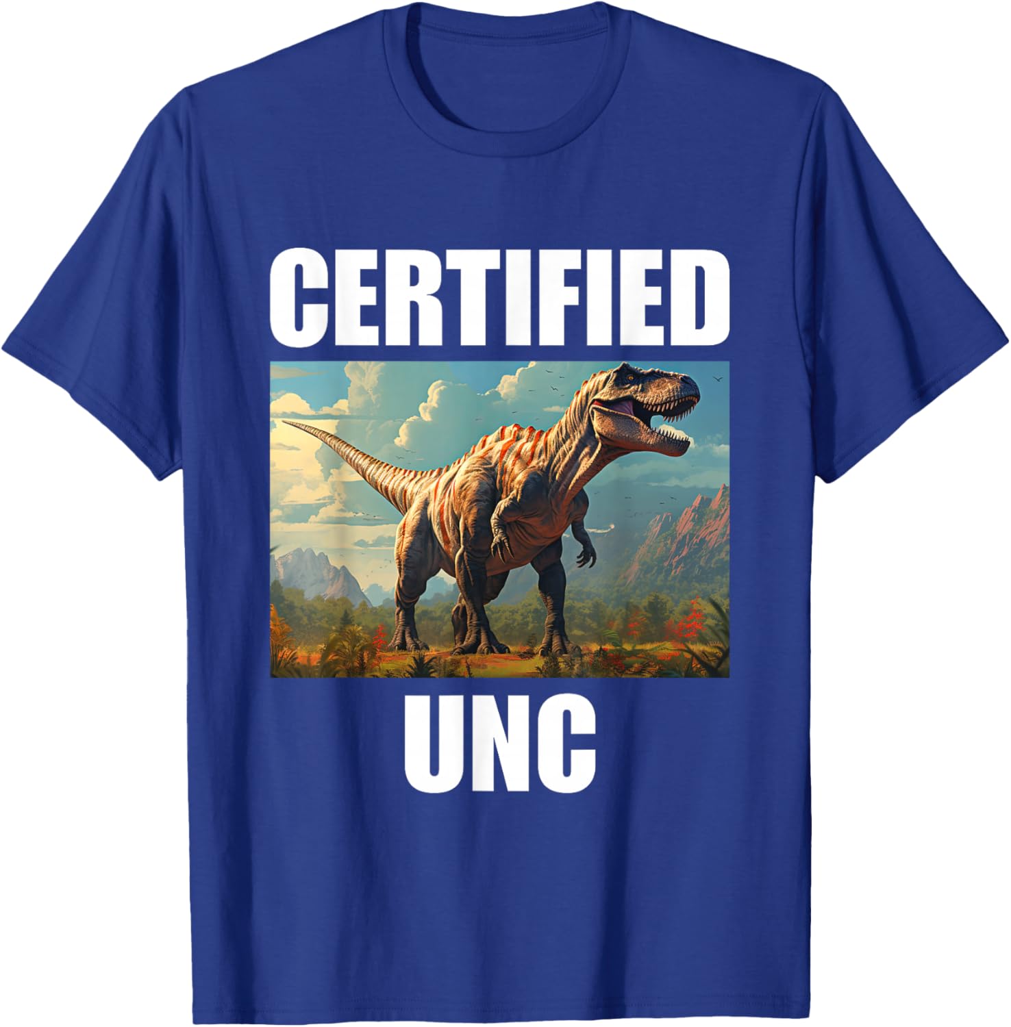 UNC Meme T-Shirt - T-Shirt | Royal