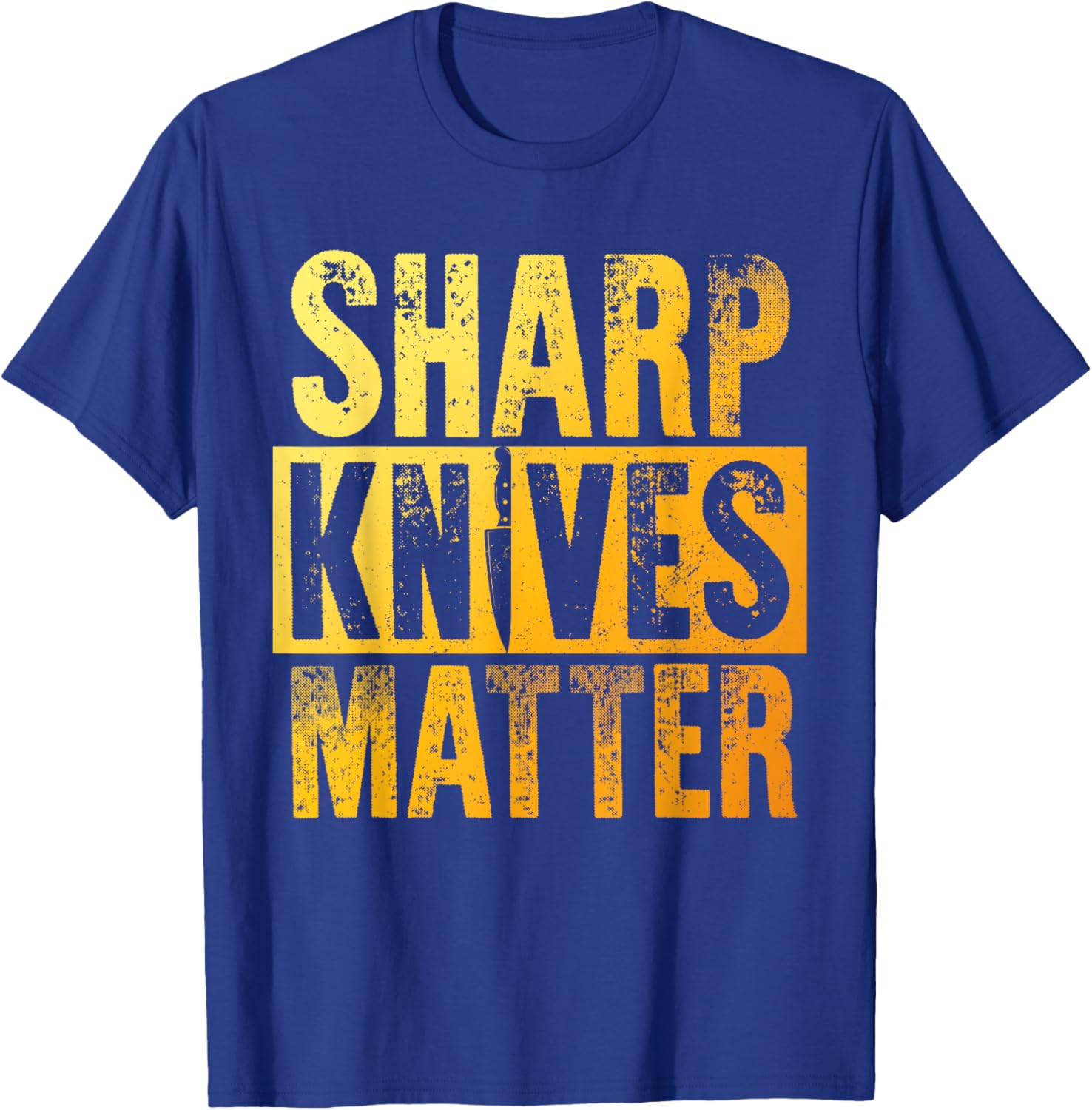 Chef Art Women Knive Lover Hotel Cook Pastry Chef T-Shirt - T-Shirt | Royal