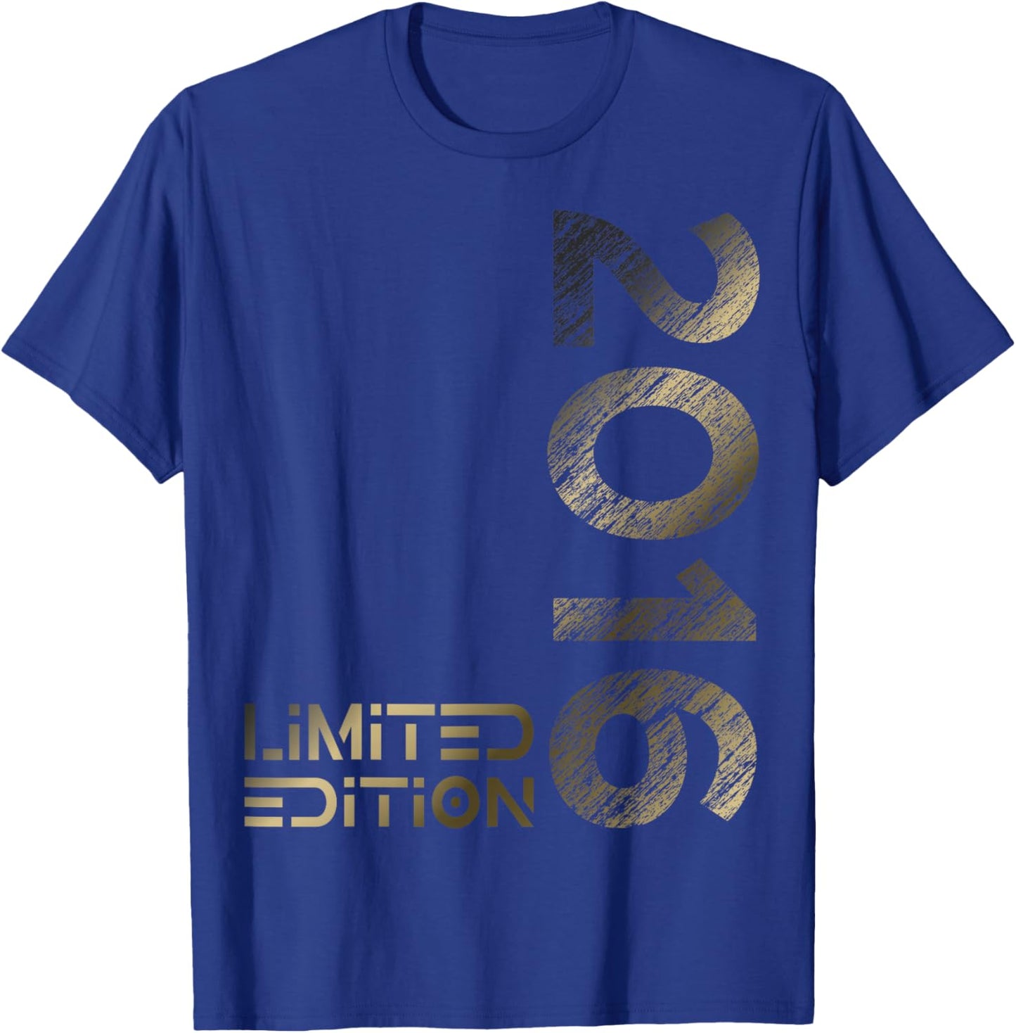 Limited Edition Vintage 2016 Boy Girl 10th Birthday T-Shirt - T-Shirt | Royal