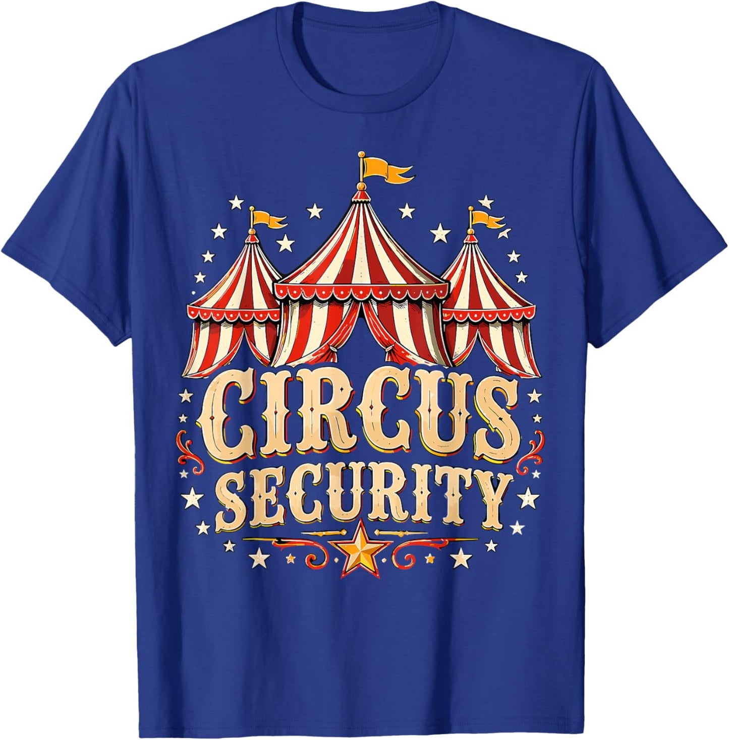 Circus Security Circus Staff T-Shirt - T-Shirt | Royal