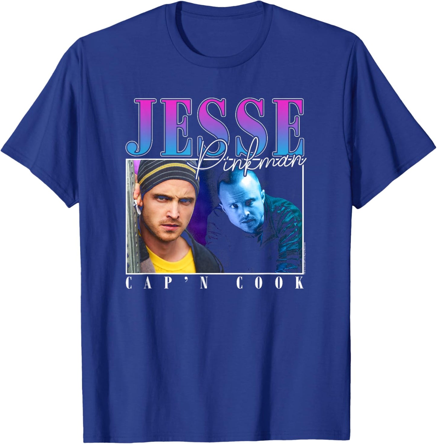 Breaking Bad Jesse Cap'n Cook 90's Throwback TV Show T-Shirt - T-Shirt | Royal