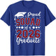 Proud Squad of A 2026 Graduate Senior 2026 Graduation T-Shirt - T-Shirt | Royal