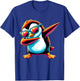Dabbing Penguin Animal T-Shirt - T-Shirt | Royal