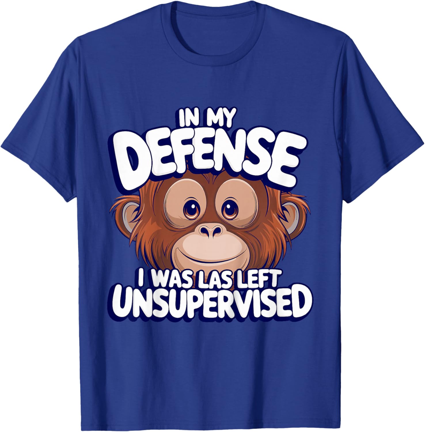 Kids Funny Orangutan Kids T-Shirt - T-Shirt | Royal
