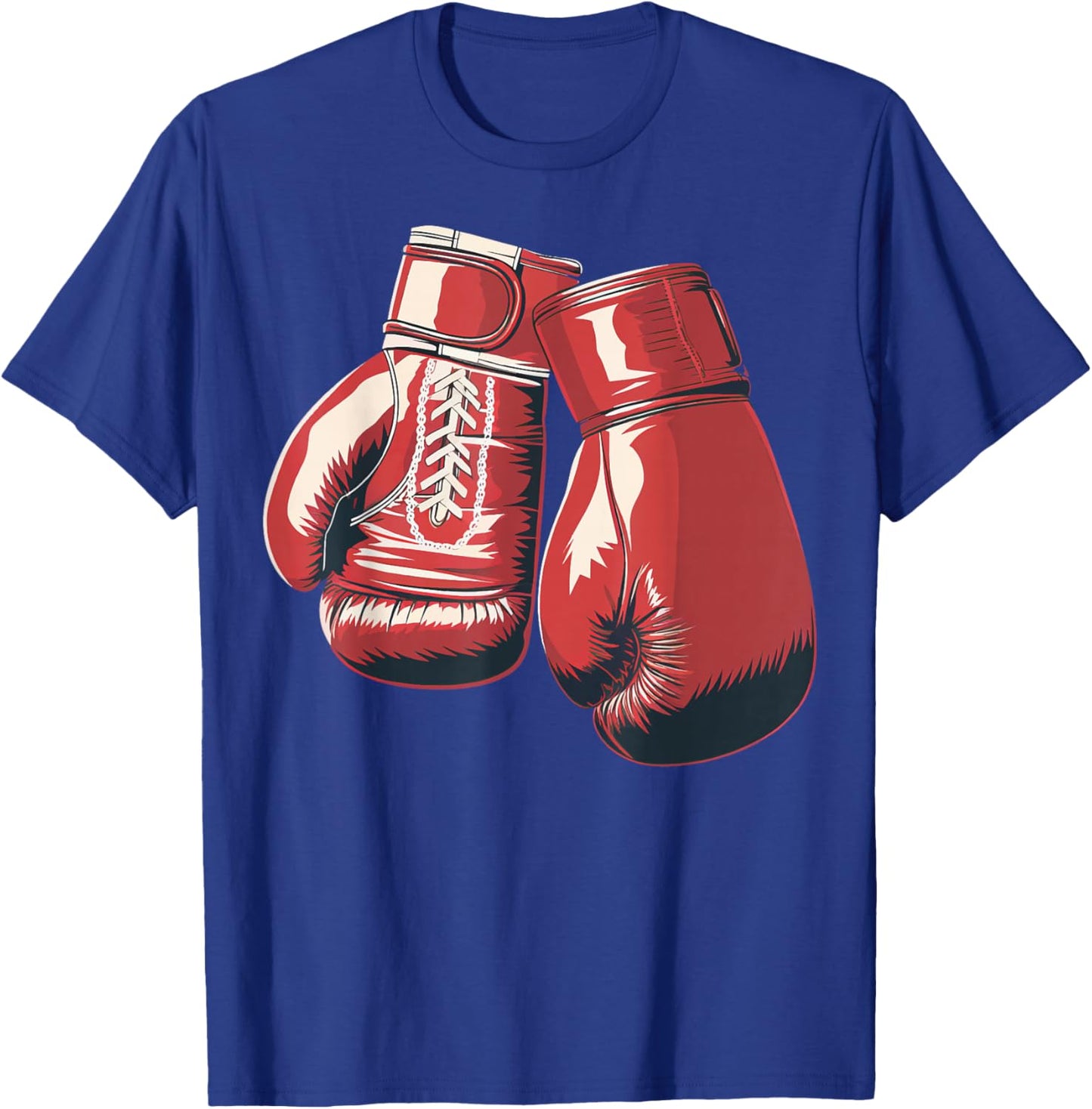 Boxing Gloves Combat Sport Boxing Student T-Shirt - T-Shirt | Royal