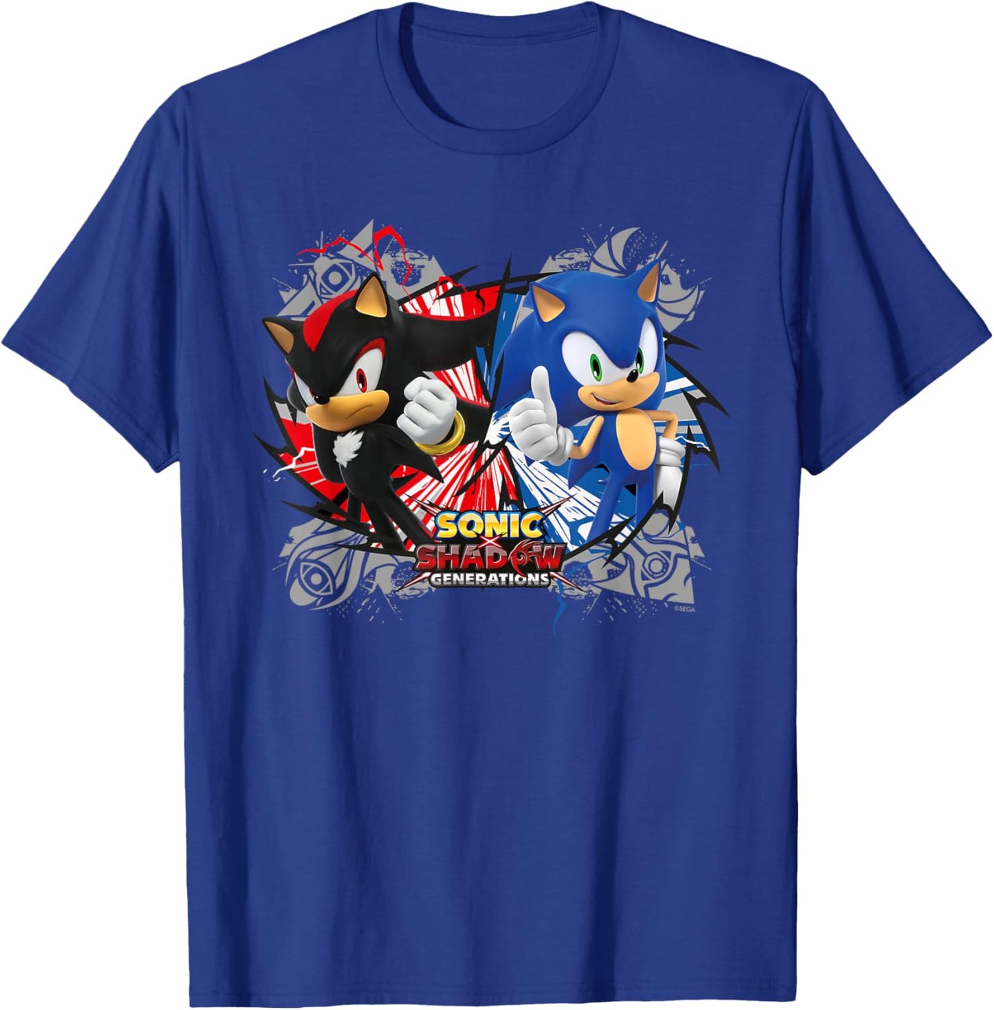 Sonic The Hedgehog, Sonic X Shadow Generations - Rivals T-Shirt - T-Shirt | Royal