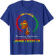 Black Girl Remembering My Ancestors Juneteenth African Women T-Shirt - T-Shirt | Royal