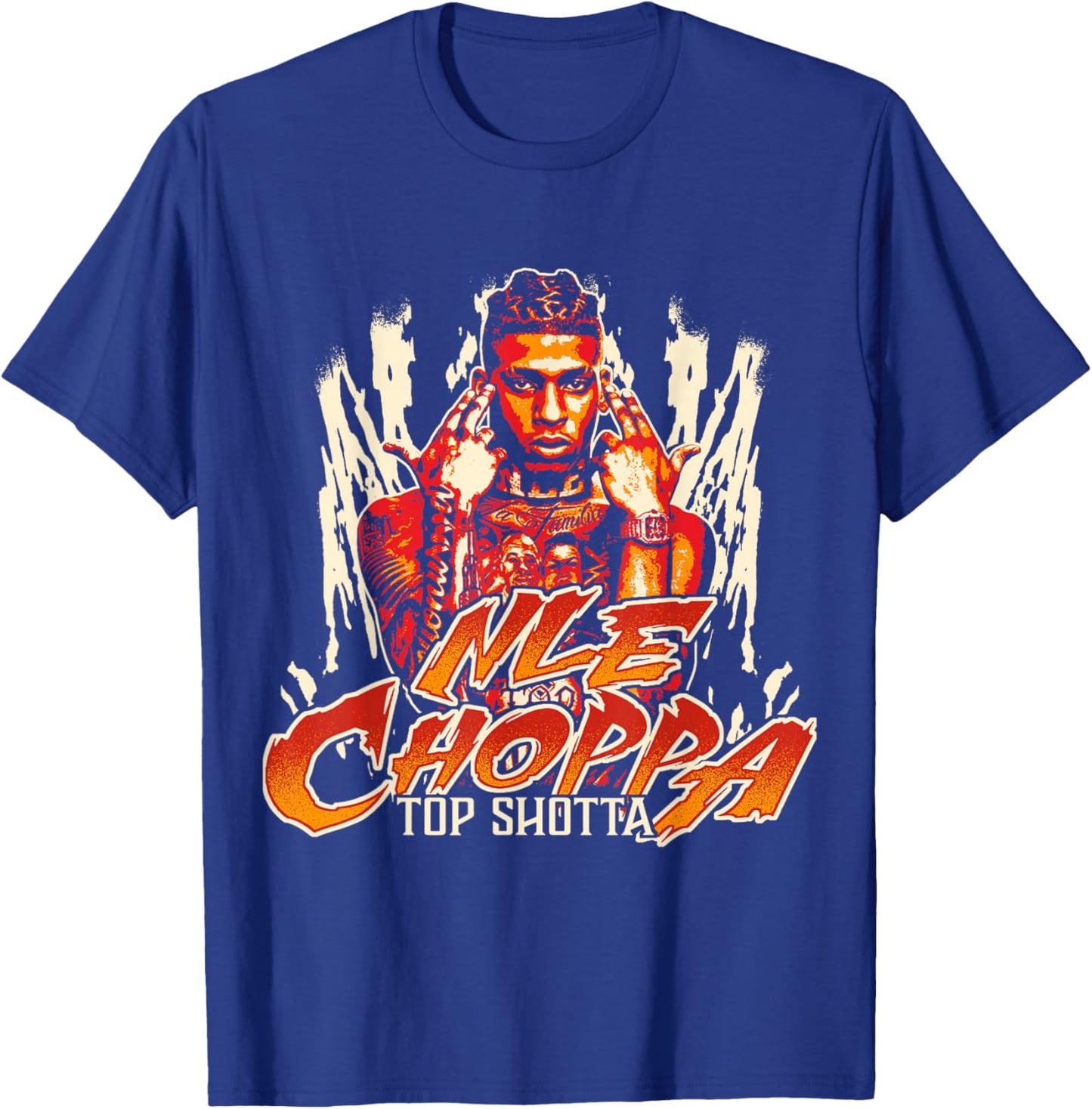 Nle Choppa - Top Shotta T-Shirt - T-Shirt | Royal