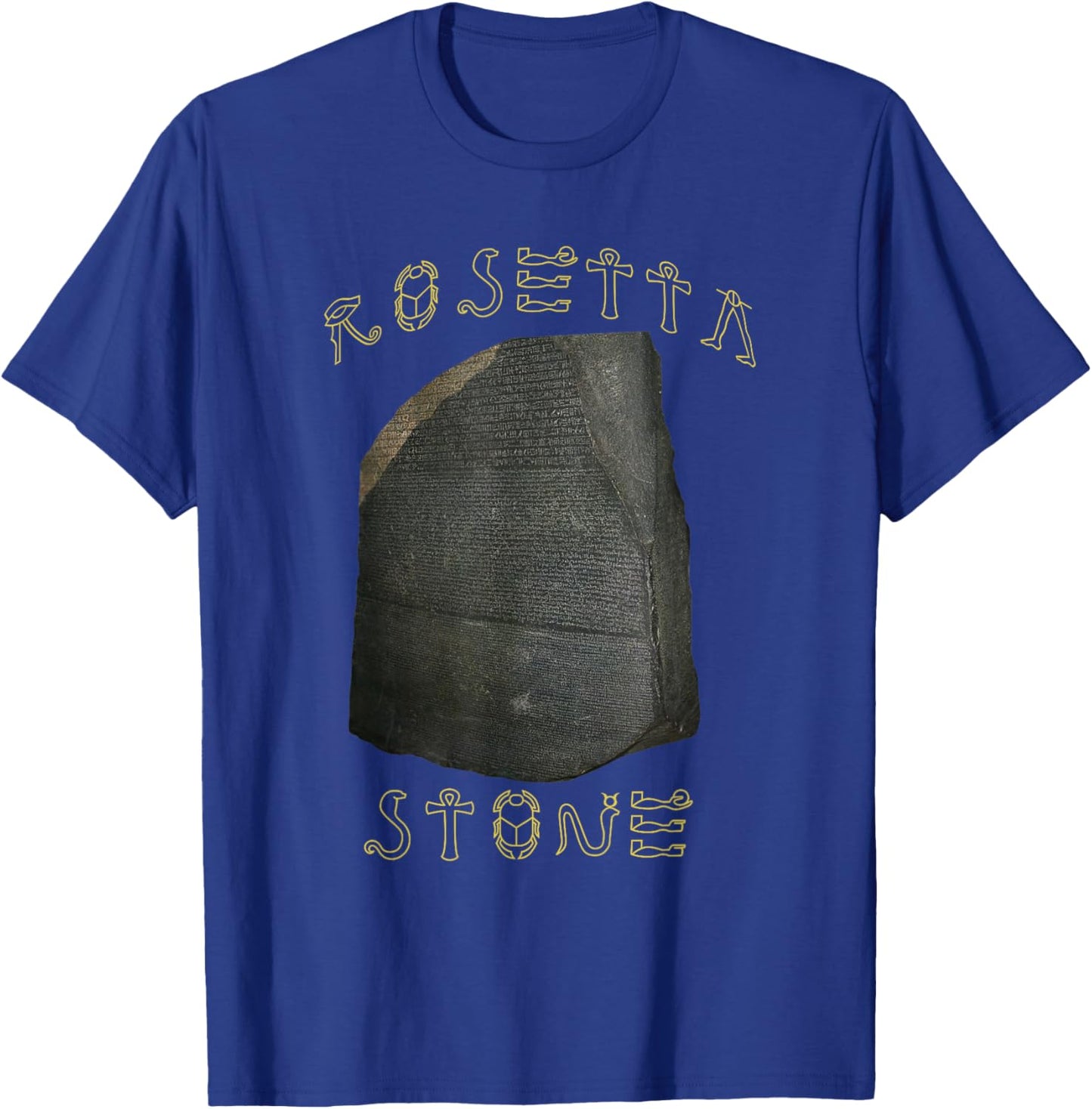 Rosetta Stone Hieroglyphs Egyptology T-Shirt - T-Shirt | Royal