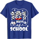 Happy 101 Days School Cute Dog Lover 100 Days Student Kids T-Shirt - T-Shirt | Royal