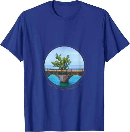 Fred the Tree 7 mile bridge marathon T-Shirt - T-Shirt | Royal