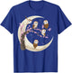 Owls Moon Shirt Japanese Sakura Cherry Blossom Owls Night T-Shirt - T-Shirt | Royal