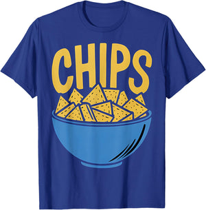 Chips and Salsa Matching Couple Cute Cinco De Mayo T-Shirt - T-Shirt | Royal