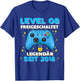 Level 8 Years Birthday Shirt Boy Gamer 2018 Birthday T-Shirt - T-Shirt | Royal