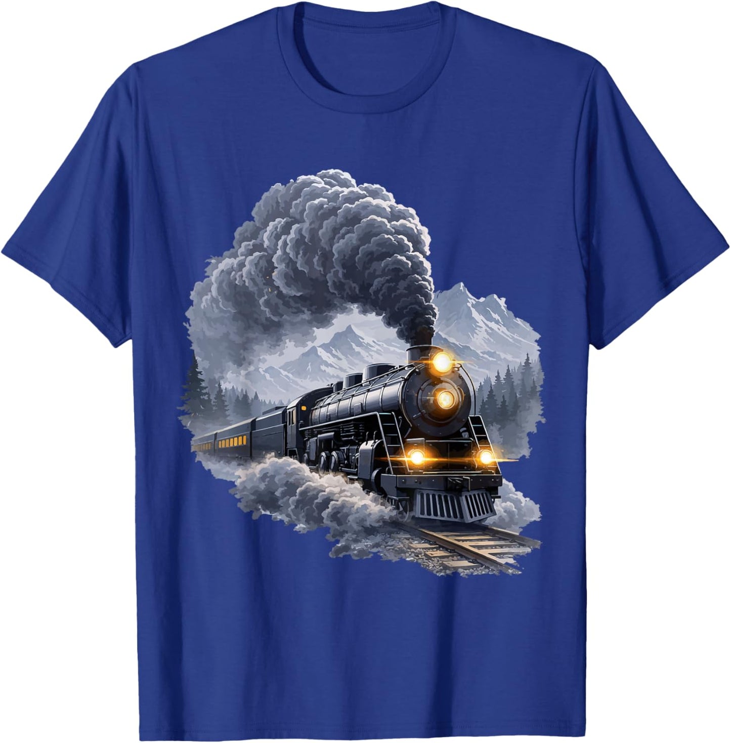 Train de Locomotive T-Shirt - T-Shirt | Royal