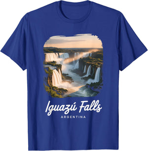 Iguazu Falls Argentinia T-Shirt - T-Shirt | Royal