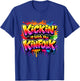 Vintage Kickin It with My Kinfolk Funny Family Reunion 2026 T-Shirt - T-Shirt | Royal