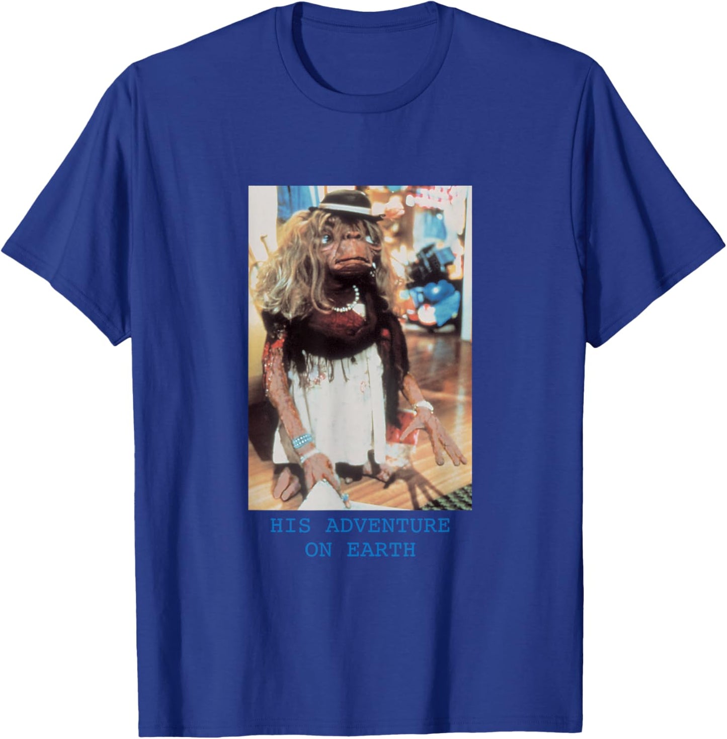 E.T. PAPL327 Extra Terrestrial Film Alien Adbventure des années 80 T-Shirt - T-Shirt | Royal