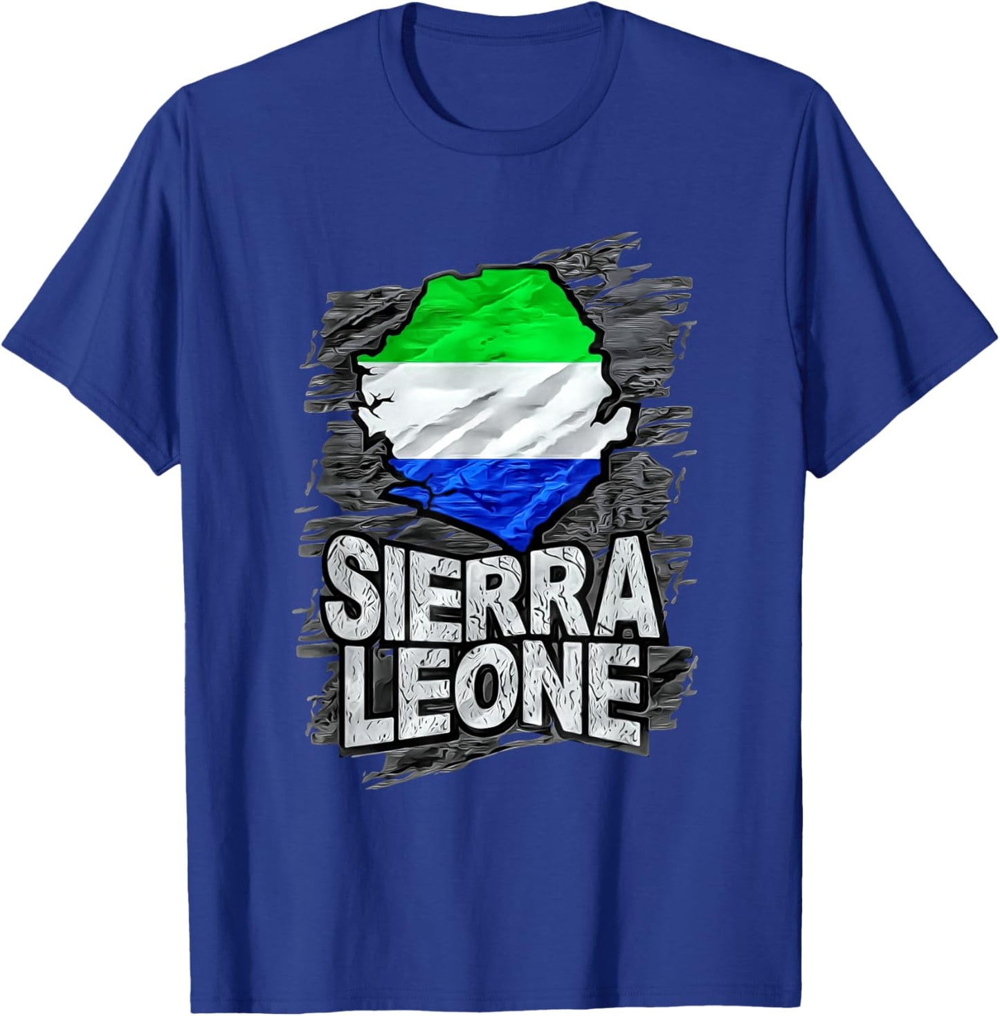 Sierra Leone T-Shirt - T-Shirt | Royal