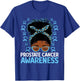 Prostate Cancer Awareness African American Messy Bun T-Shirt - T-Shirt | Royal