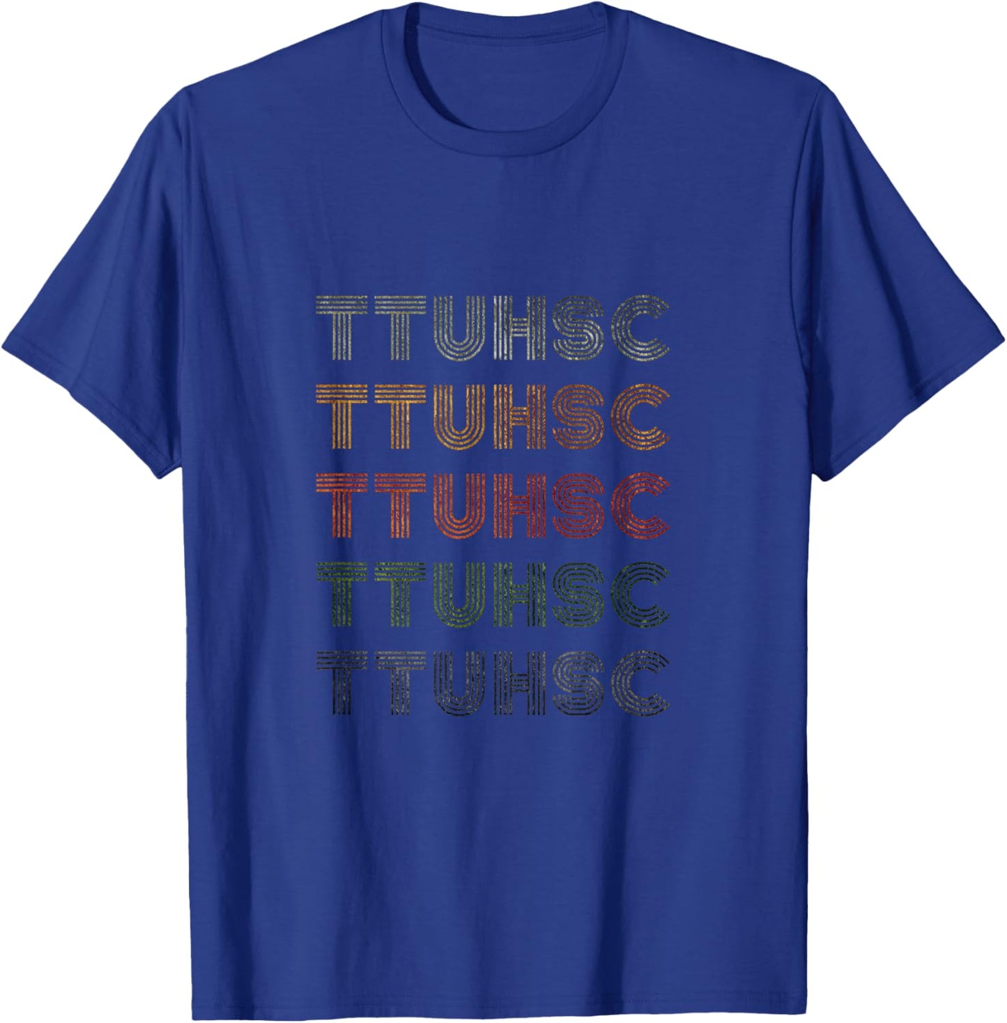 Love Heart Ttuhsc Grunge Vintage Style Black Ttuhsc T-Shirt - T-Shirt | Royal