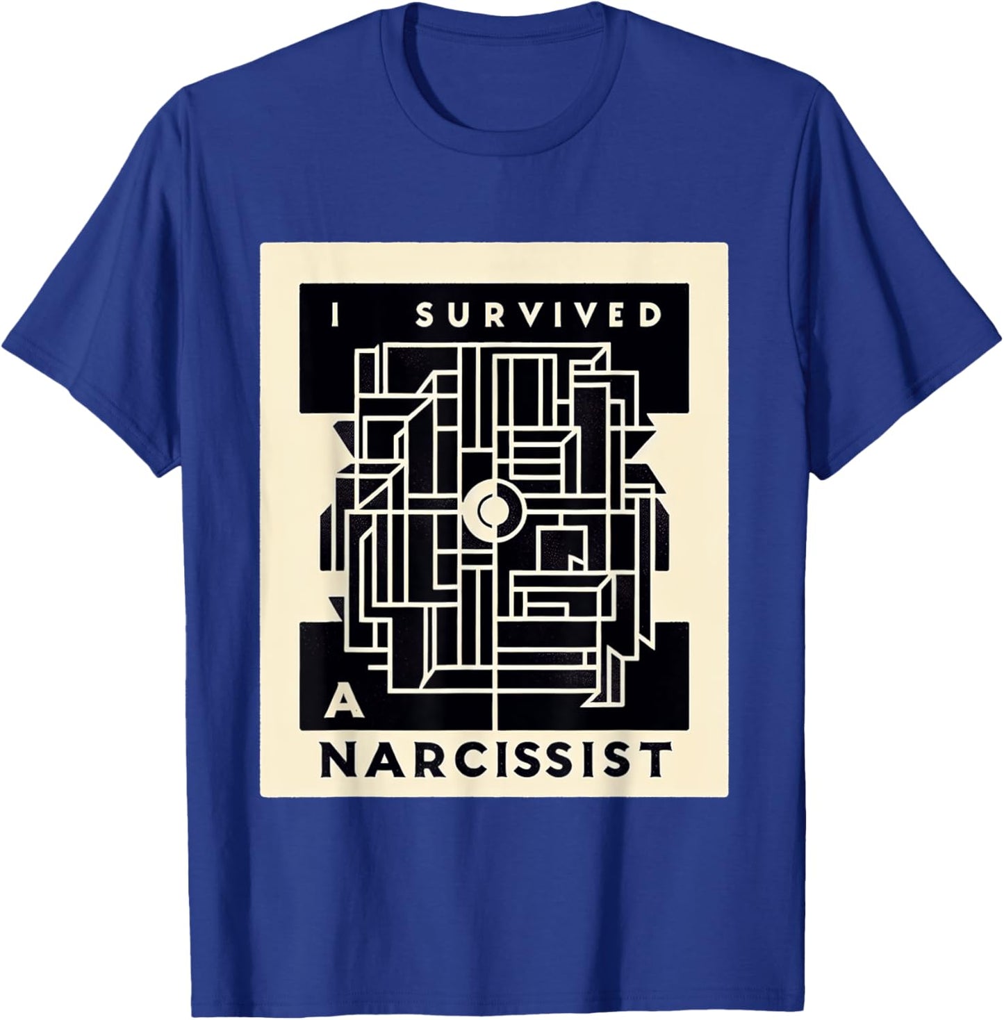 I Survived A Narcissist Divorce Recovery T-Shirt - T-Shirt | Royal