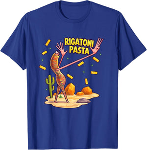 Marcus Worm Rigatoni Pasta Gifts | Marcus Pasta Clothing T-Shirt - T-Shirt | Royal