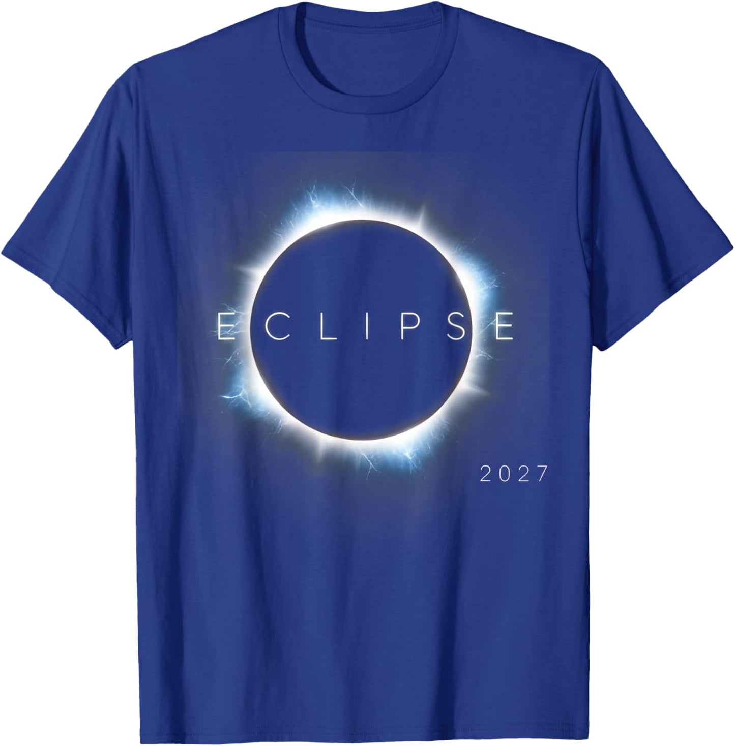Solar Eclipse Shirt Total Solar Eclipse August 2027 Totality T-Shirt - T-Shirt | Royal
