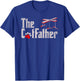 Funny Cat Dad Parody Cat Father Feline Lover T-Shirt - T-Shirt | Royal