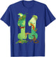 11th Birthday Reptile Themed 11 Year Old Birthday Party T-Shirt - T-Shirt | Royal
