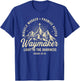Waymaker Promise Keeper Miracle Worker Christian Waymaker T-Shirt - T-Shirt | Royal