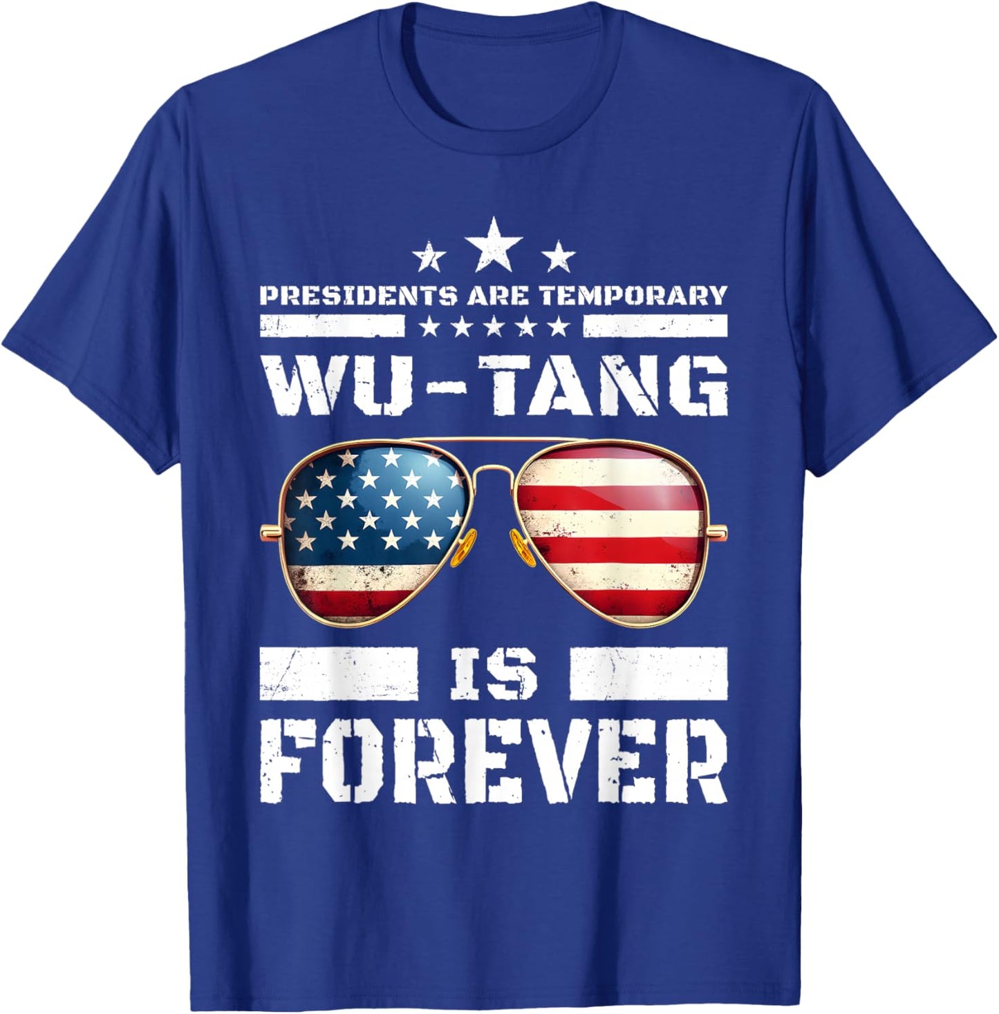 Funny Forever Presidents are Temporary 2024 T-Shirt - T-Shirt | Royal