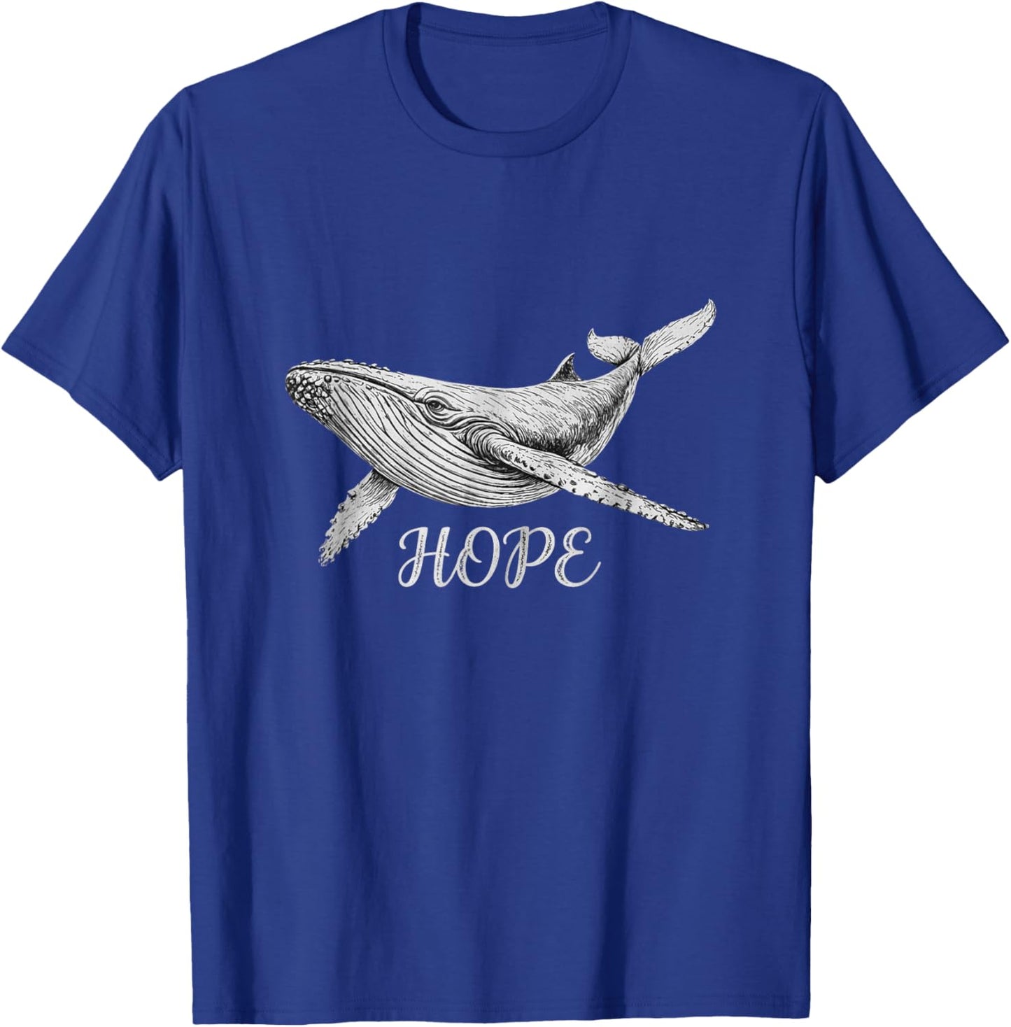 Buckelwal Hope Design Walrettung Ostsee T-Shirt - T-Shirt | Royal