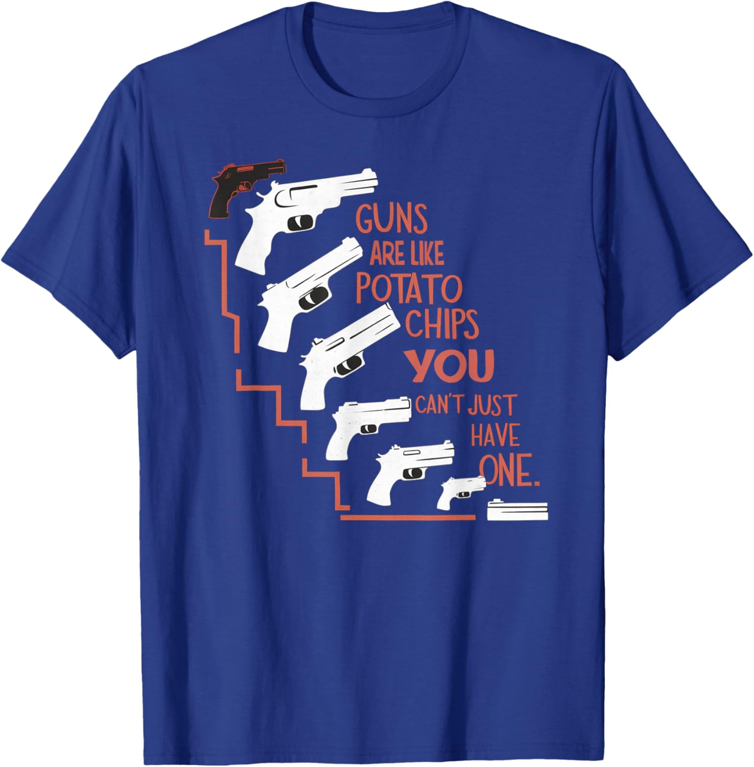 Firearm Saying Guns Collecting Machine Gun Quote T-Shirt - T-Shirt | Royal