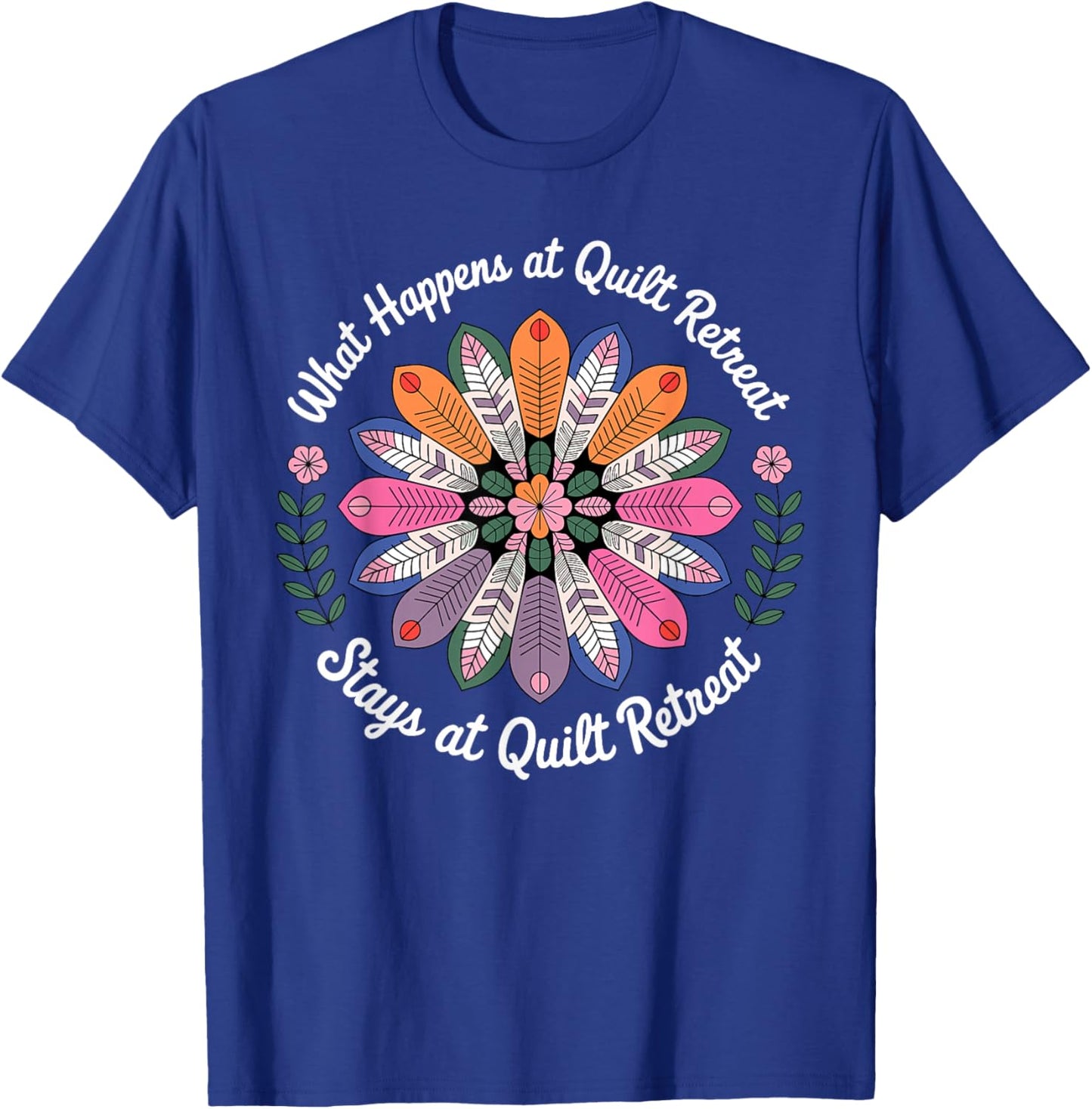 Cool Quilting Art Women Sewing Quilt Lover Quilter T-Shirt - T-Shirt | Royal
