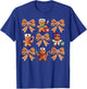 Coquette Bow Gingerbread Christmas Nurse Xmas Holiday T-Shirt - T-Shirt | Royal