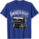 Smokeologist Funny Pitmaster BBQ Smoker Grilling T-Shirt - T-Shirt | Royal