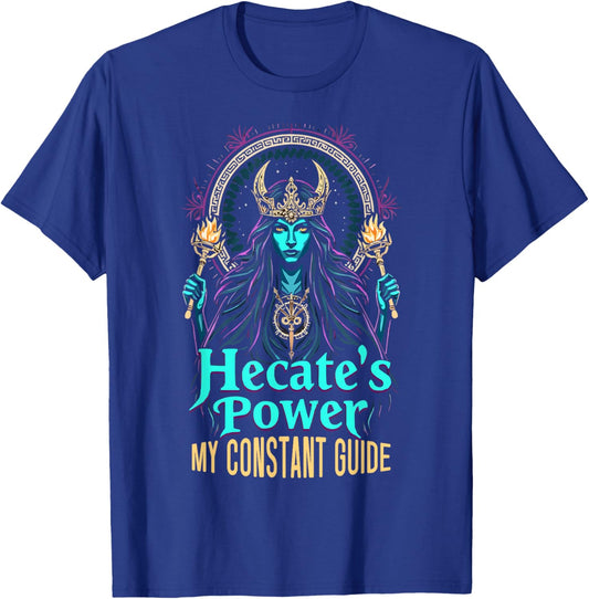 Hecate Moon Goddess Greek Goddess Greek Mythology T-Shirt - T-Shirt | Royal