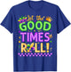 Mardi Gras Let The Good Time Roll Carnival Men Women Kid T-Shirt - T-Shirt | Royal