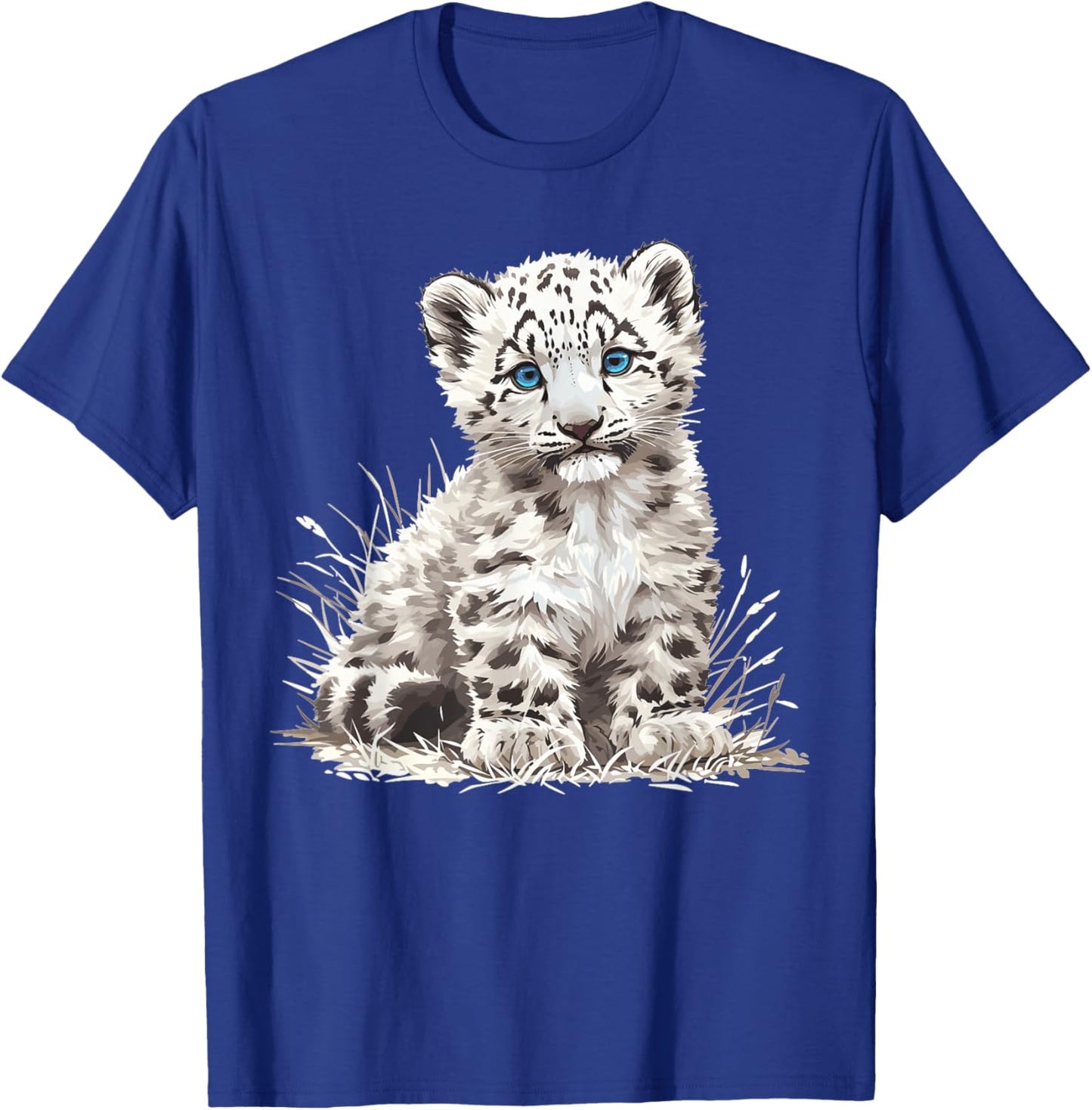 Snow Leopards Lovers Snow Leopard T-Shirt - T-Shirt | Royal