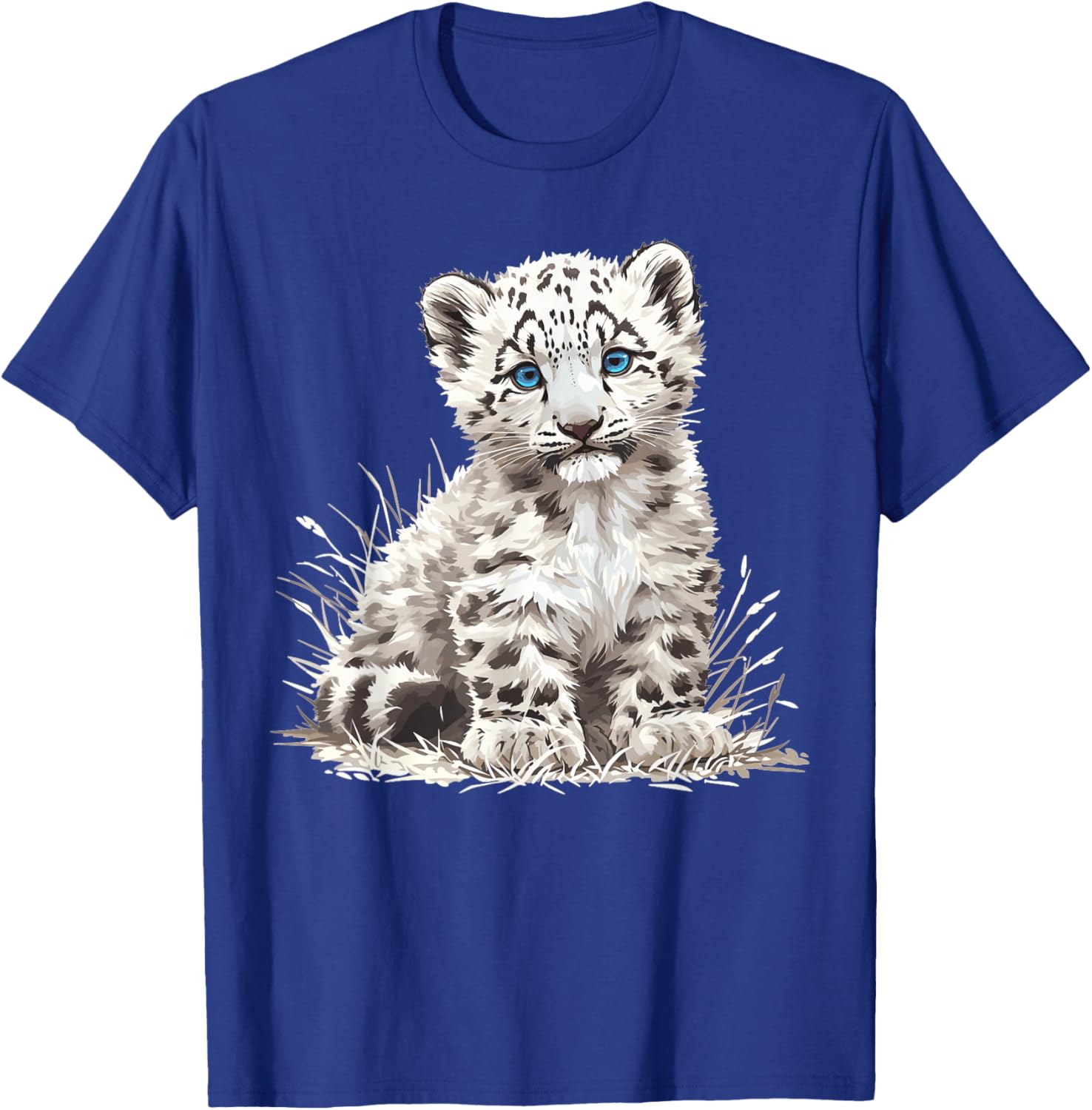 Snow Leopards Lovers Snow Leopard T-Shirt - T-Shirt | Royal
