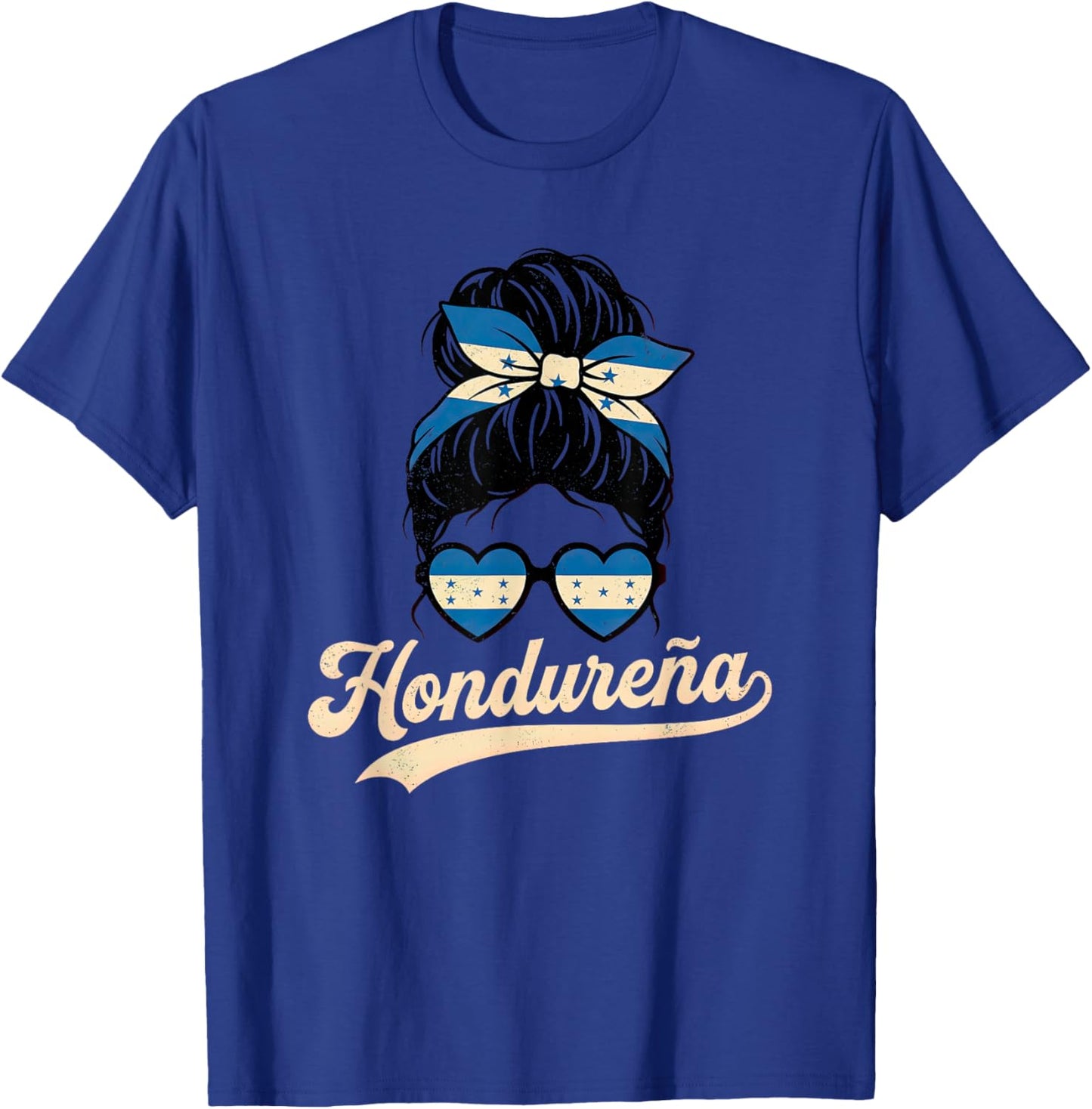 Honduras for Girl Honduran Travel Hondureña Women Graphic T-Shirt - T-Shirt | Royal